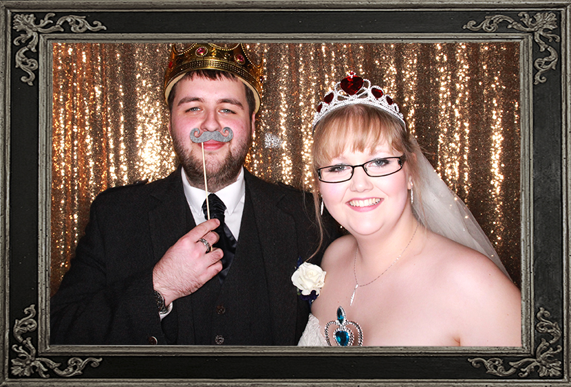 photo booth review of wedding in Alloa Scotland Odd Box