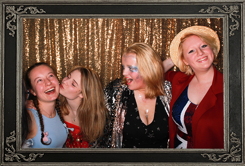 photo booth review of birthday party Scotland Odd Box