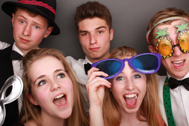 Party Photo Booth Scotland props glasses masks Open Air
