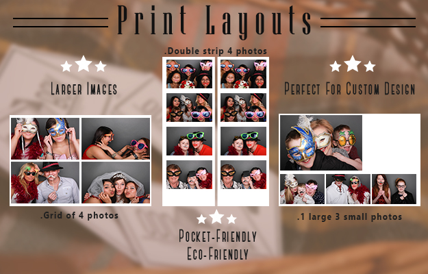 photo booth print layout