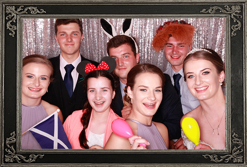 Lora-&-Nathan’s-Testimonial Oban Wedding Photo Booth Review Scotland Odd Box Lora & Nathan 2017