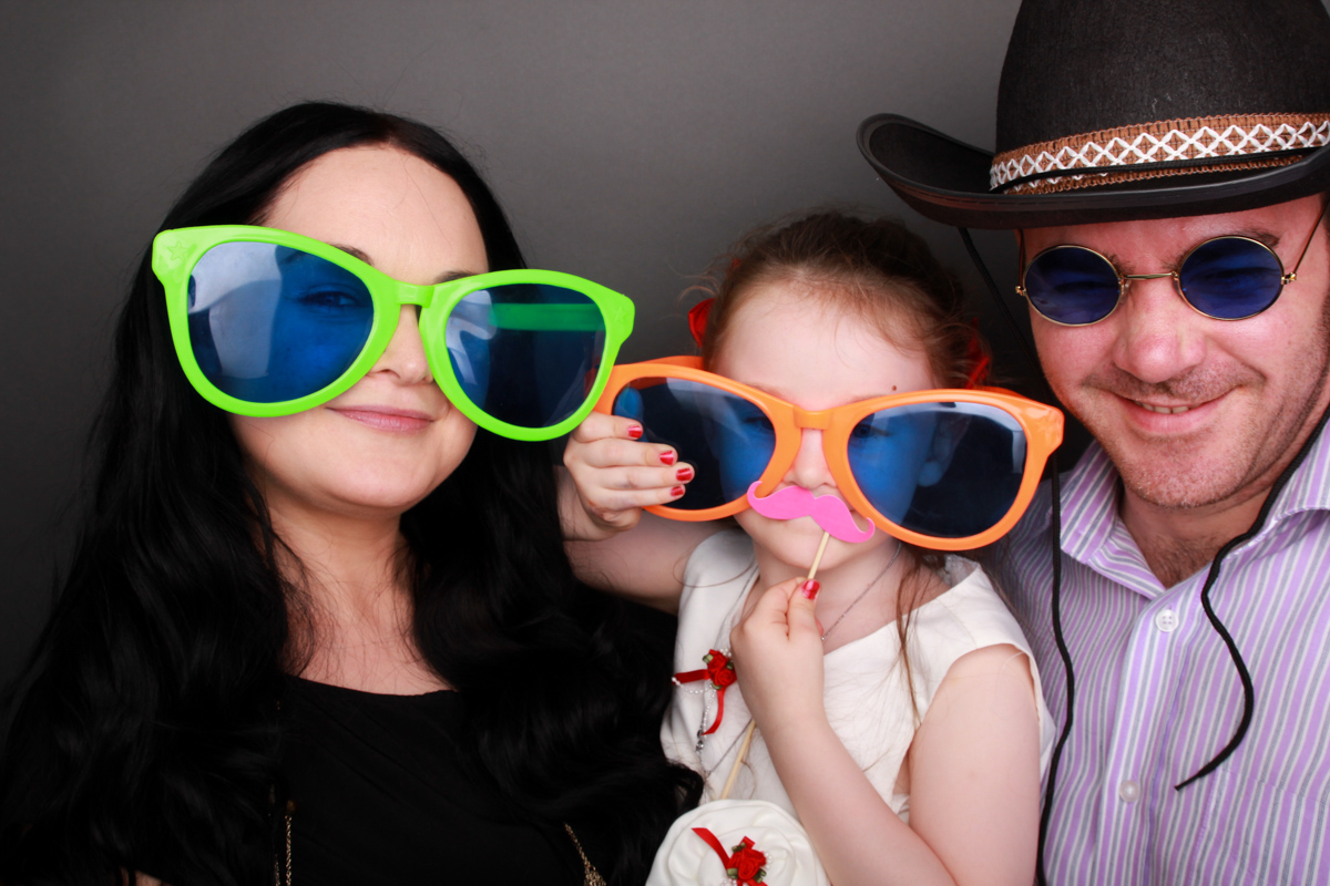 Photo Booth silly glasses Open Air Odd Box