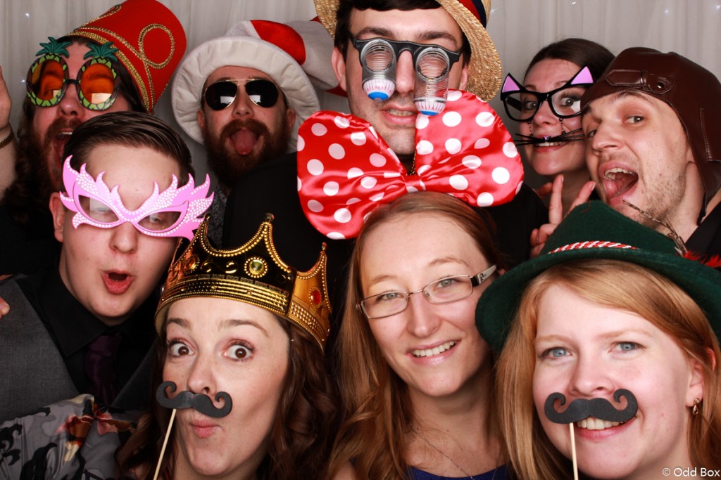 Large group photo booth