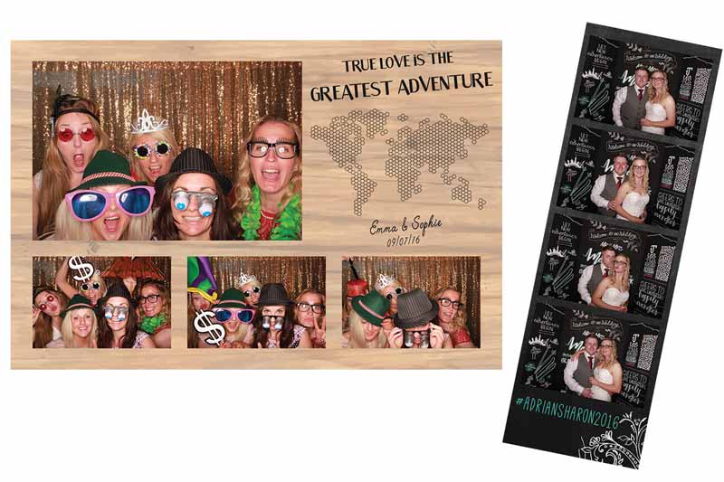 Photo Booth extras custom print design odd box
