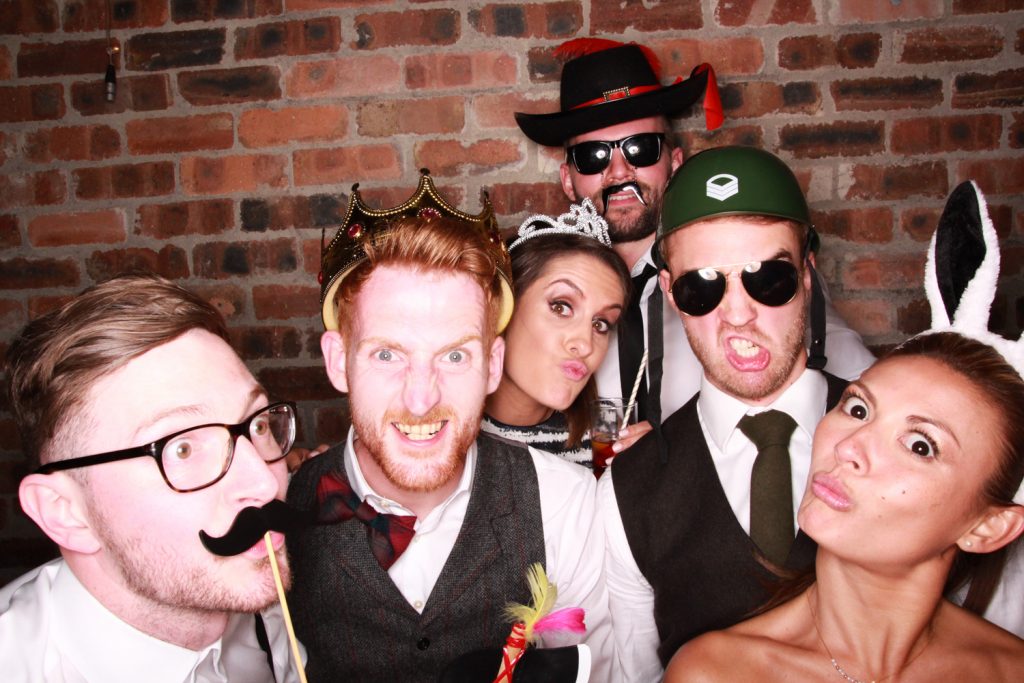 Photo Booth hire in St Andrews Kinkell Byre Scotland Wedding