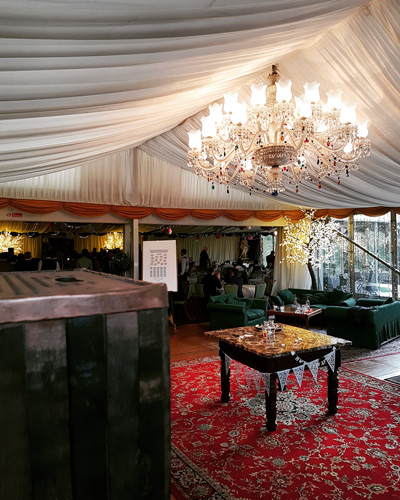 Whisky Barrel Booth at Fingask Castle Wedding Perthsire Scotland