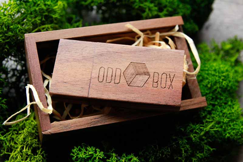 Photo Booth extras wooden USB drive and Video odd box