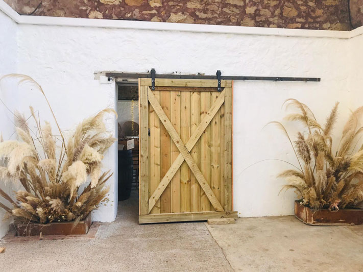 The Cow Shed Sliding Door