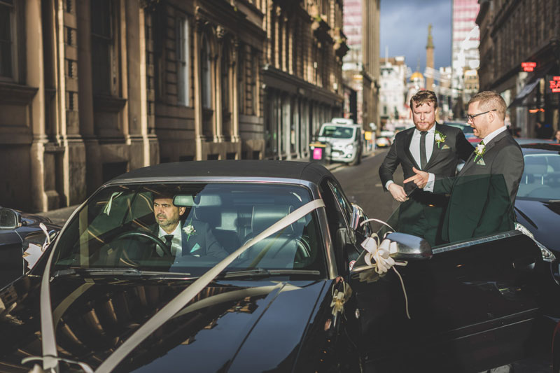 Philippa & Kristian's Wedding Car