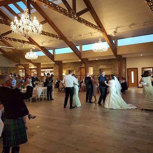 First Wedding Dance GG's Yard Eilidh and Kieran