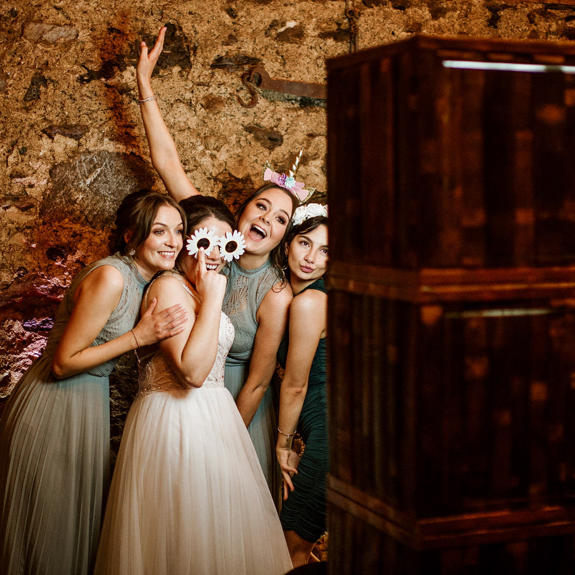 Whisky Barrel Photo Booth Cardney Steading Wedding