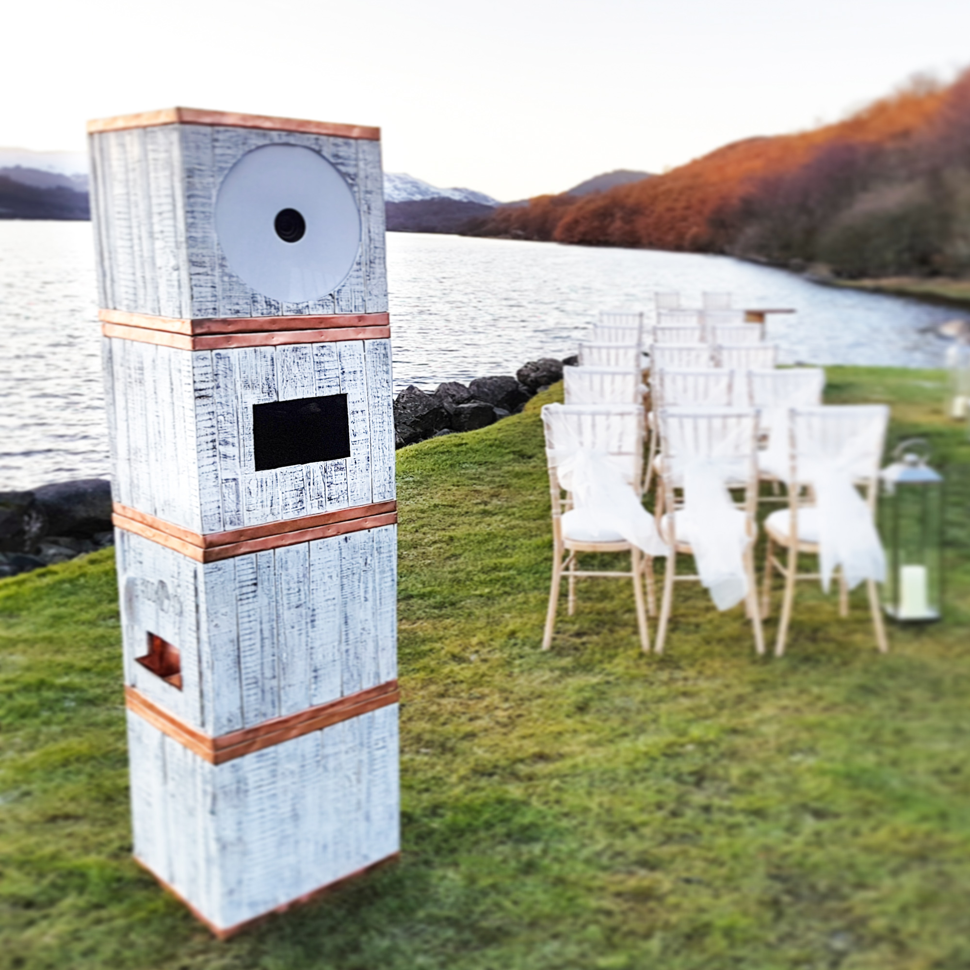 White Wine Photo Booth 1 White Wine Photo Booth Venachar Lochside
